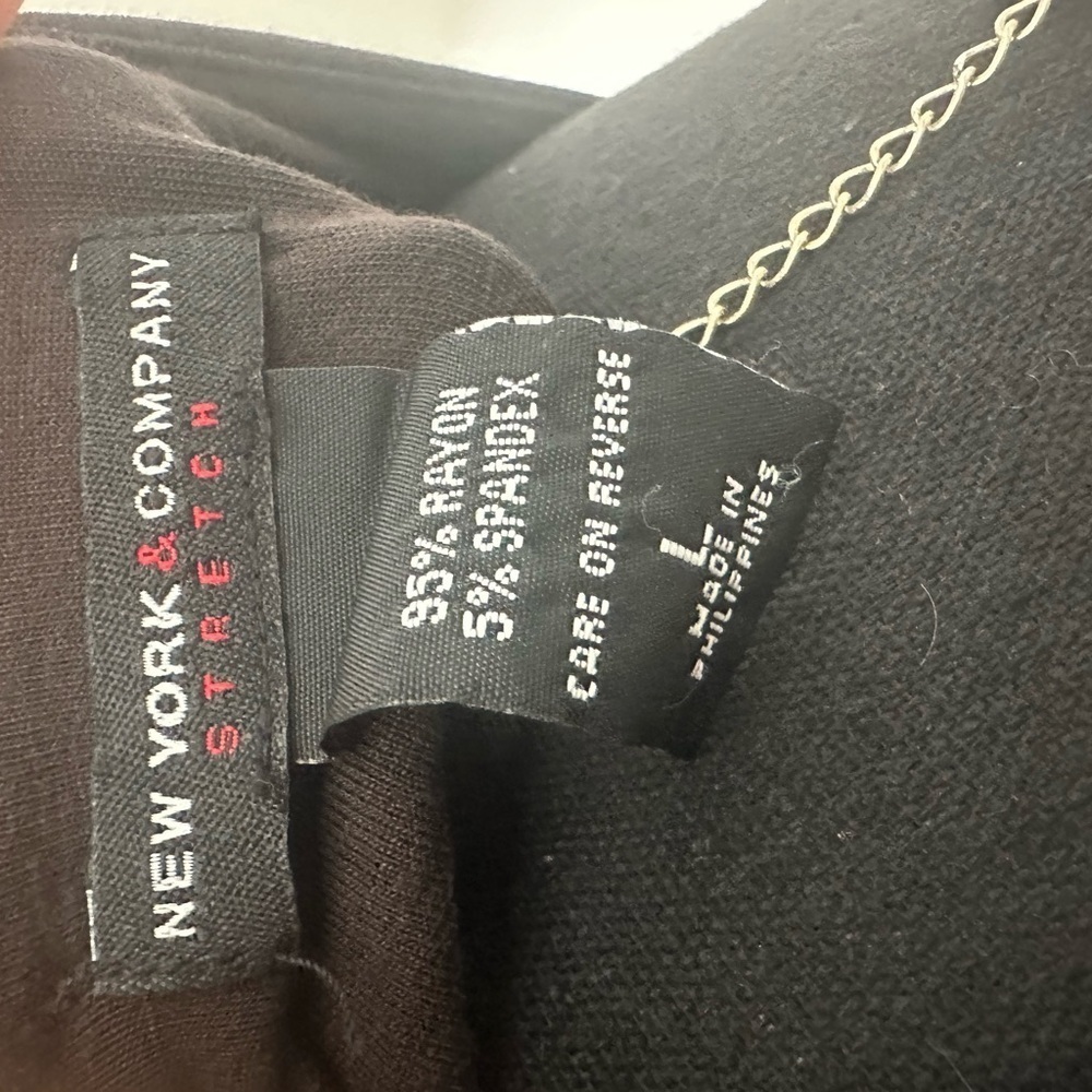 New York & Company Chocolate Ruffle Midi Dress - Picture 7 of 7